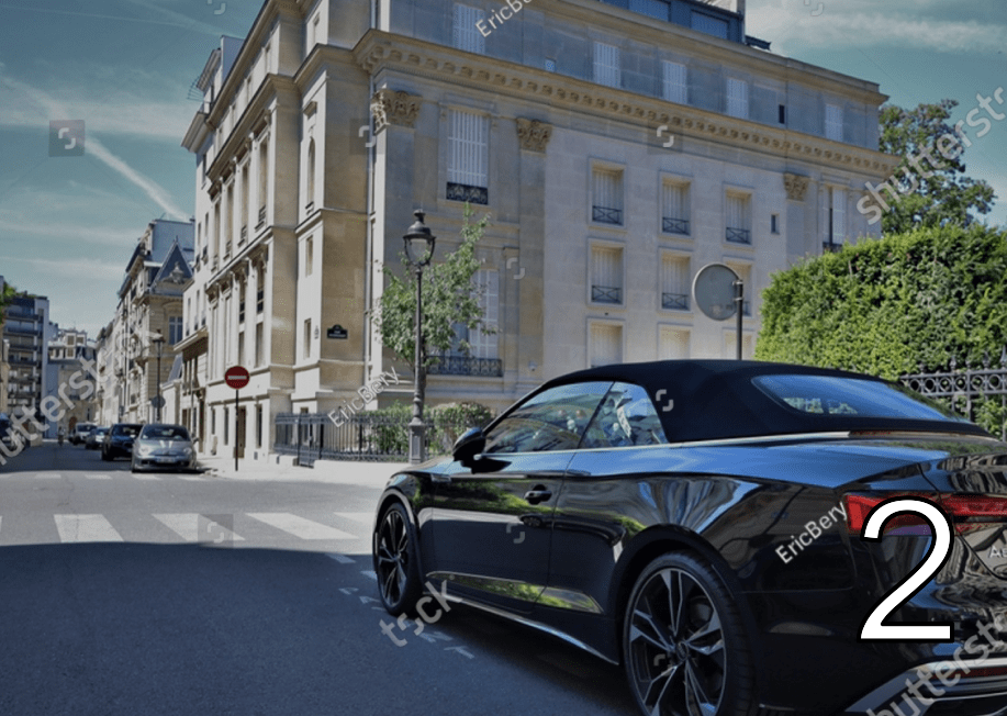 The car,  delivered to your door